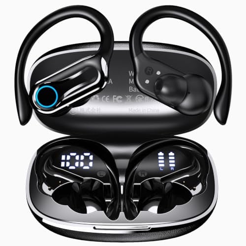 IPX7 Waterproof Ear-Hook Sports Wireless Earbuds Deal
