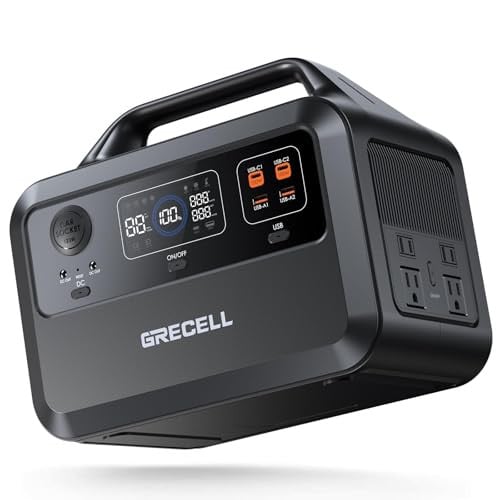 GRECELL Portable Power Station 600W 460Wh Deal