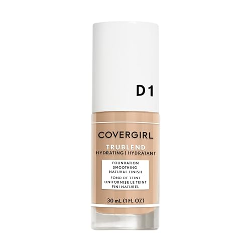 COVERGIRL truBlend Liquid Foundation, Creamy Beige D1, 1 oz