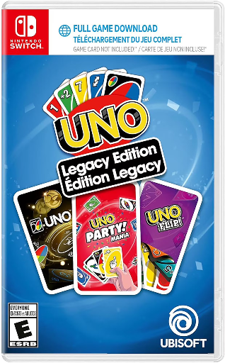 Uno Legacy Code-In-Box (English/French) for Nintendo Switch Deal