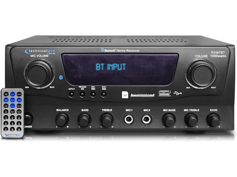 Technical Pro 1000W Peak Power Bluetooth Receiver