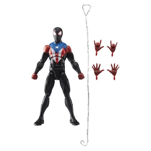 Marvel Legends Series Gamerverse Miles Morales Boricua Suit 6 Inch Action Figure