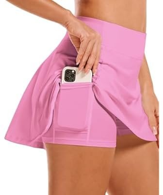 Stelle Women’s Tennis Golf Skirts High Waisted with Pockets Deal