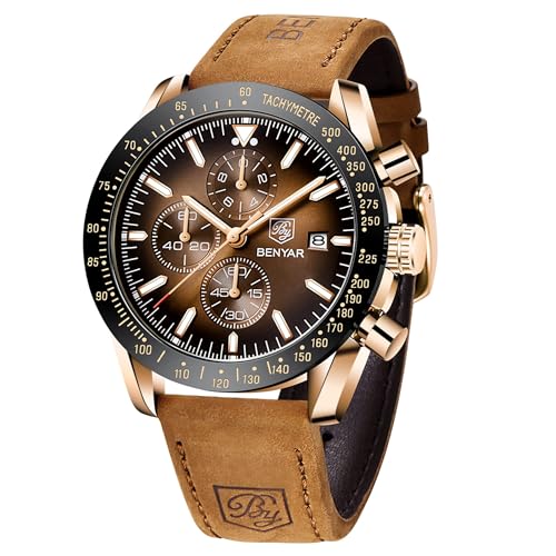 BENYAR Analog Quartz Chronograph Waterproof Watch Deal