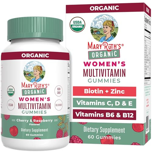 MaryRuth's Organic Women's Multivitamin Gummy, 60 Count