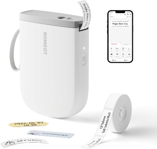 NIIMBOT D11 Label Maker Machine with Tape Deal