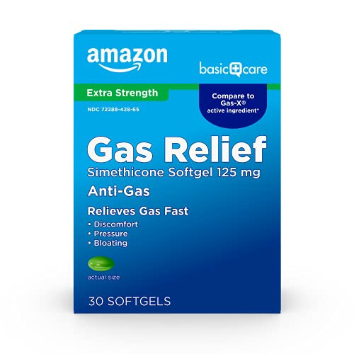 Amazon Basic Care Gas Relief Softgels 30-Count
