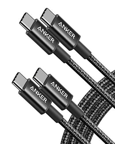 Anker USB C to USB C Cable 60W 6 FT 2-Pack