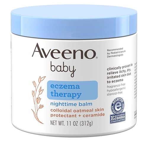 Aveeno Baby Eczema Therapy Nighttime Body Balm 11oz