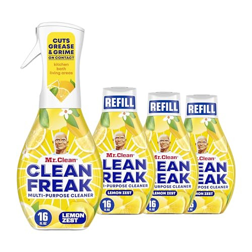 4-Pack 16-Oz Mr. Clean Clean Freak Multi-Purpose Cleaner (Lemon Zest)