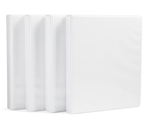 AmazonBasics 1-Inch 3-Ring Binders 4-Pack Deal