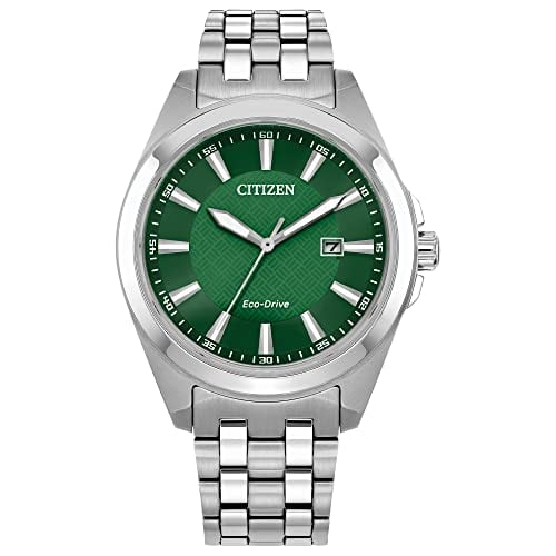 Citizen Men's Eco-Drive Classic Peyton Watch 3-Hand Date Sapphire Crystal