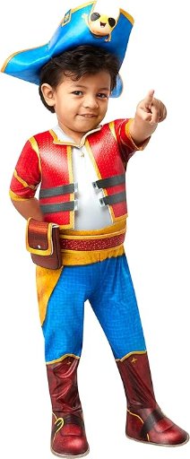 Rubies Santiago Of The Seas: Santiago Montes Costume for Toddlers, Boy's 4T
