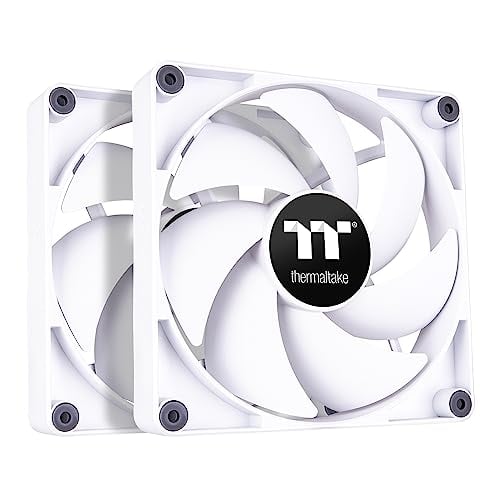 Thermaltake CT120 PC Cooling Fan White (2-Fan Pack) Deal