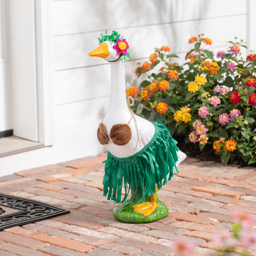 Mainstays Summer Grill Master & Hula Porch Goose Outfit, Set of 2
