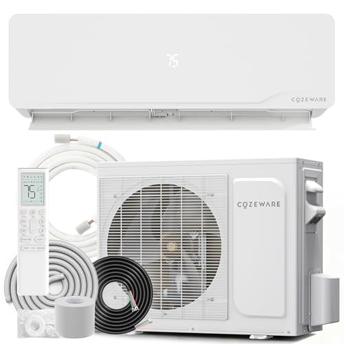 Cozeware 12000 BTU Mini Split Air Conditioner Heat Pump 115V 20 SEER2 Ductless Inverter Deal