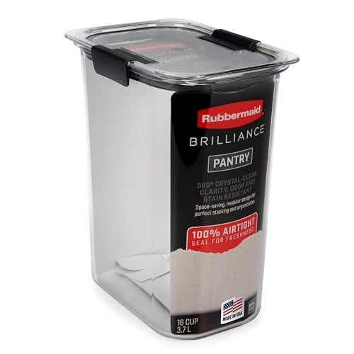 Rubbermaid Brilliance Airtight Food Storage Container 16-cup