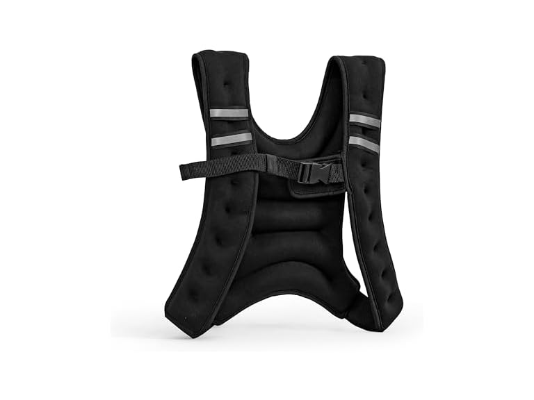 Tone Fitness Black Weighted Vest, 12 Lbs Deal