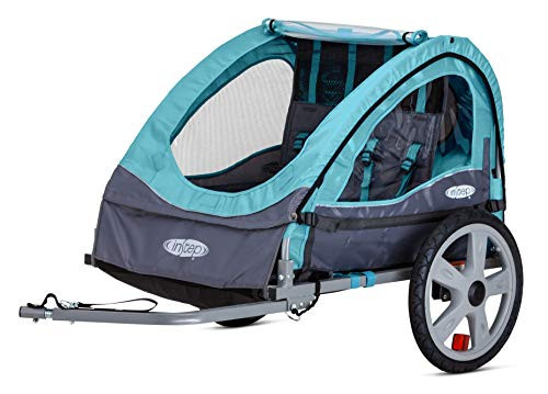 Sync and Take 2 Bike Double Seat Trailer for Kids