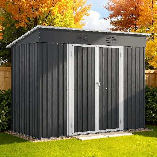ENYOPRO 8' x 4' Outdoor Storage Shed