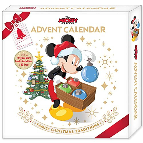 Mickey & Friends Advent Calendar: Family Christmas Traditions Calendar