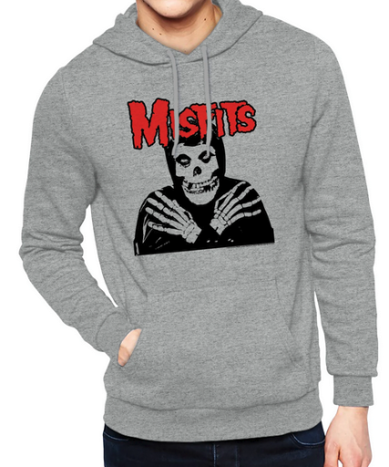Misfits Men's Apparel Graphic Hoodie Sweatshirt Want Your Skull
