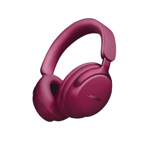 Bose QuietComfort Ultra Bluetooth Over Ear Noise Cancelling Headphones (Deep Plum)