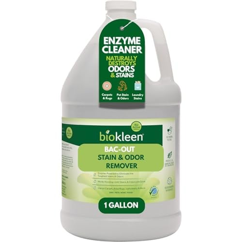 Biokleen Bac-Out Enzyme Cleaner and Stain & Odor Remover 128 Ounces