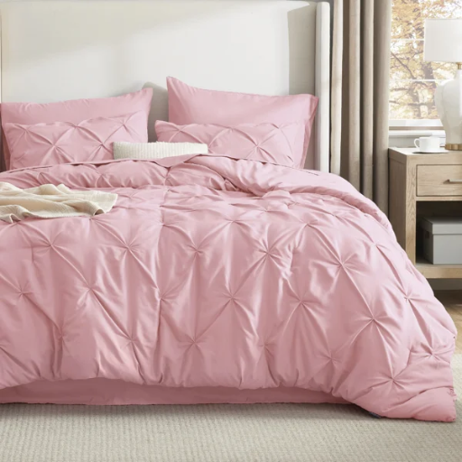 Pink Bedsure Comforter Sets Deal