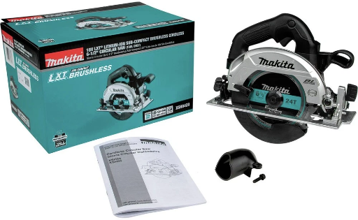 CERTIFIED REFURBISHED Makita 18V LXT 6-1/2" Brushless Circular Saw (Tool Only)