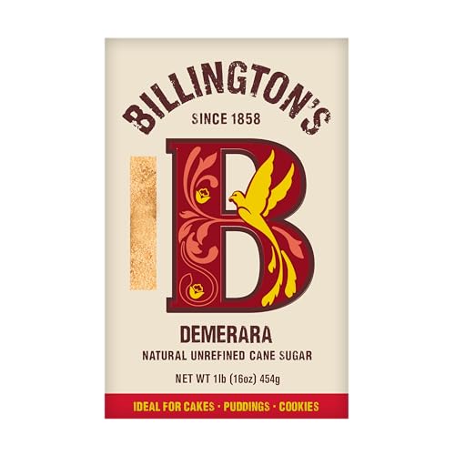 10-Pack 1-Pound Billington's Natural Demerara Unrefined Cane Sugar