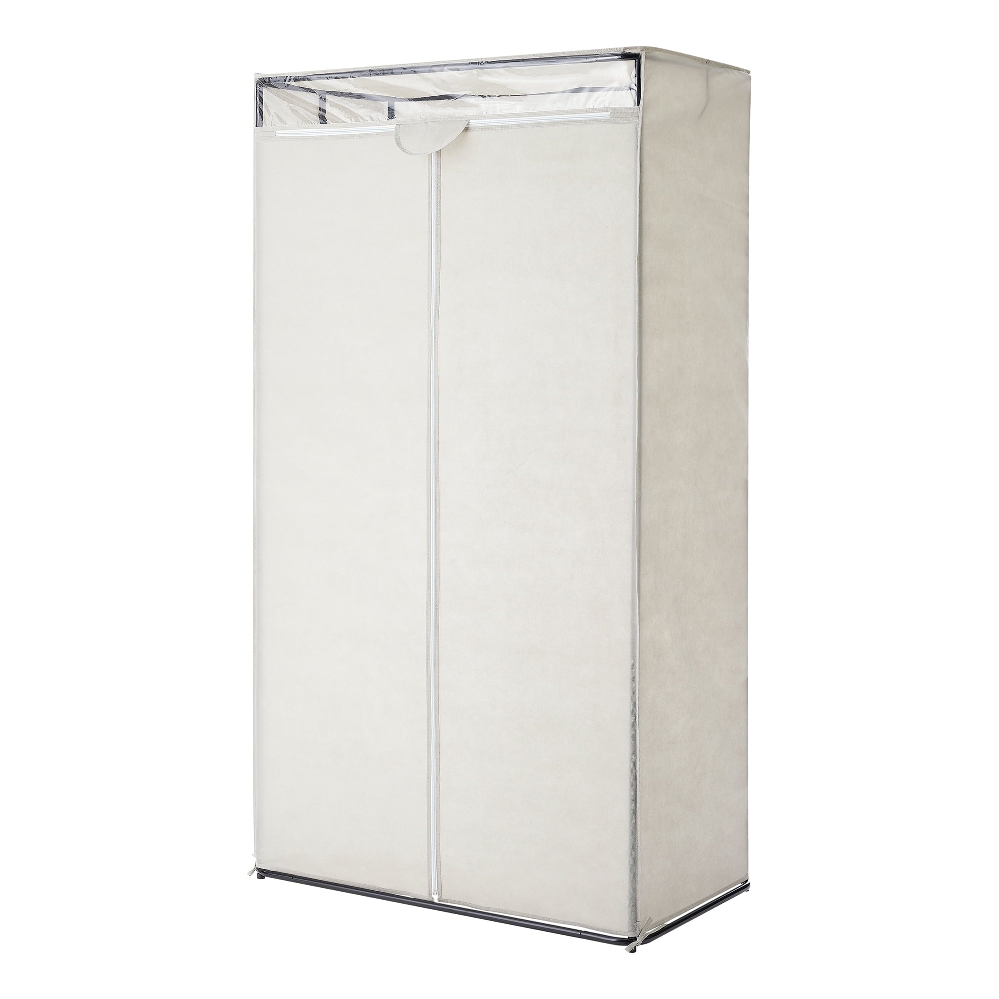 Mainstays 1-Tier Hanging Closet Organizer, Grey Pumice, 36 in Wide Deal