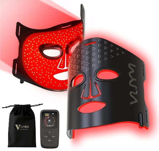 Infrared Red Light Therapy Mask Ultra-Thin Cordless Deal