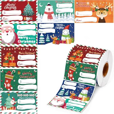 500-Piece Christmas Tags