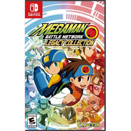 10-Game Mega Man Battle Network Legacy Collection Nintendo Switch