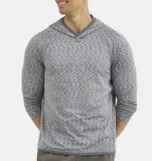 Athletic Works Men's Space Dyed Lightweight Hoodie Deal