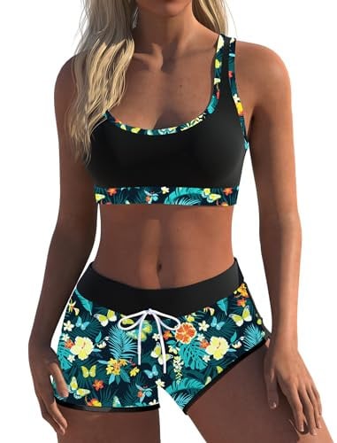 Womens Sport Two Piece Swimsuits Deal
