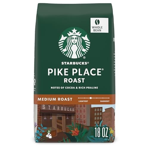 Starbucks Whole Bean Medium Roast Coffee Pike Place 28-Oz Deal