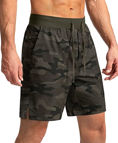 Soothfeel Men's Workout Athletic Shorts