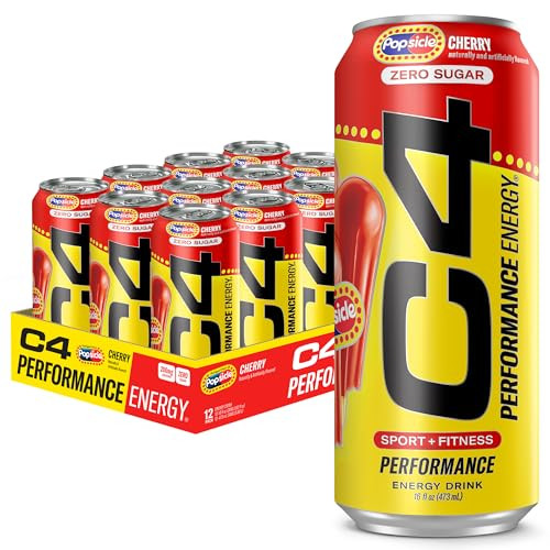 Cellucor C4 Energy Drink Cherry 16 Oz 12-Pack