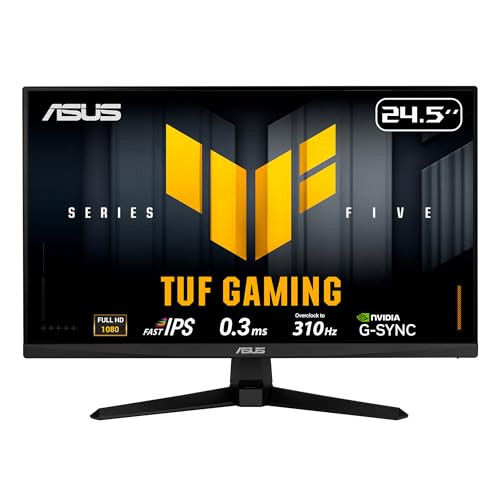 24.5" ASUS TUF Gaming 1080P Fast-IPS Monitor 310Hz