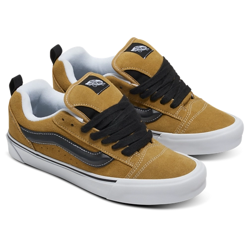 Vans Men's Knu Skool Sneakers (Brown/Brown)