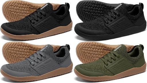 AIRHAS Men's Barefoot Shoes with Wide Toe Box Gym Workout Sneakers Deal