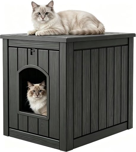 Weatherproof Outdoor Cat House
