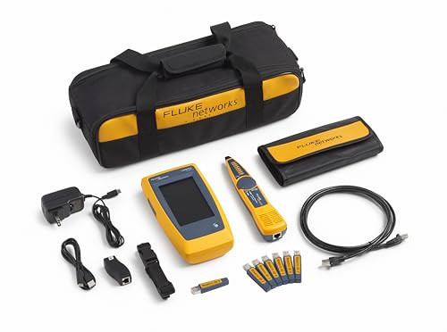 Fluke Networks LIQ-Duo-KIT LinkIQ-Duo Cable, Wi-Fi, and Network Tester Kit