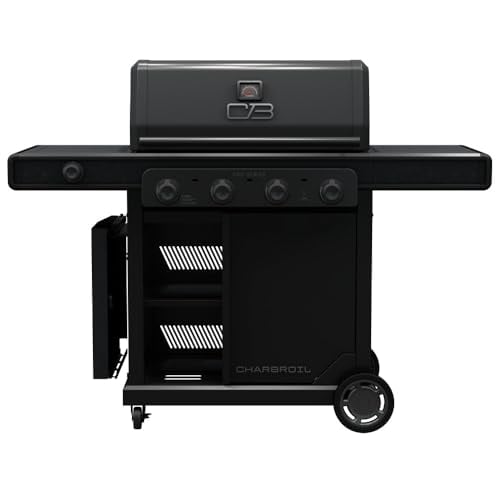 Charbroil Pro Series Amplifire Infrared Technology 4-Burner Propane Gas Grill Cabinet with Side Burner Deal