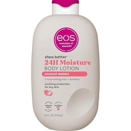 Eos Shea Better Body Lotion Coconut Waters Moisture Skin Care 16oz