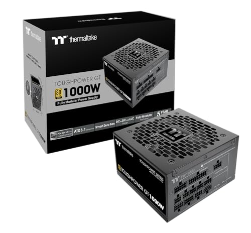 Thermaltake Toughpower GT 1000W ATX 3.1 Native PCIe 5.1 12V-2x6 Full Modular PSU Deal