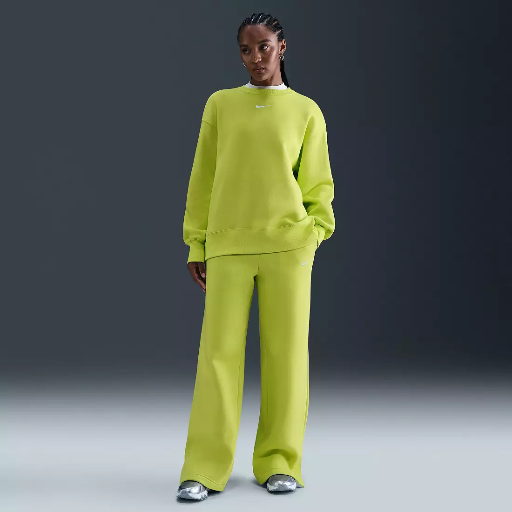 Nike Women's Phoenix Fleece Crew Sweatshirt Cyber Deal