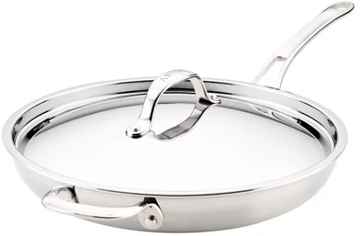 Anolon EverLast Stainless Steel 12.5" Tri-Ply Clad Frying Pan Deal